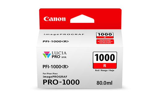 Canon PFI-1000 R cartouche d'encre Original Rouge