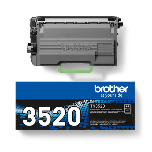 Brother TN-3520 Cartouche de toner 1 pièce(s) Original Noir