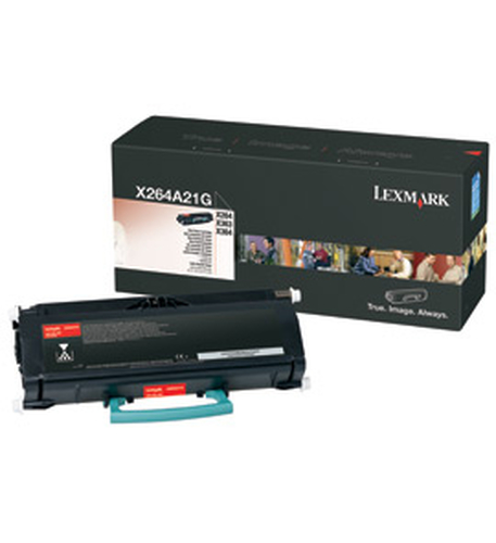 Lexmark X264A21G Cartouche de toner 1 pièce(s) Original Noir