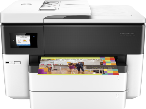 Impresora multifunción HP OfficeJet Pro 7740 de gran formato