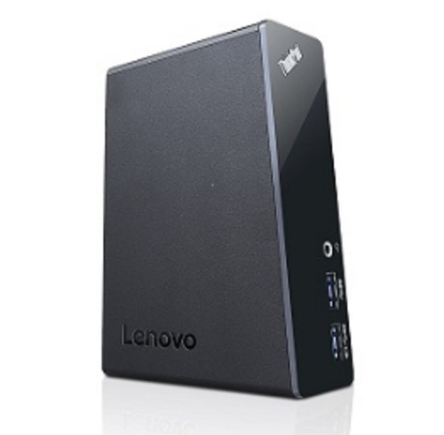 Lenovo 40AA0045EU station d'accueil Avec fil USB 3.2 Gen 1 (3.1 Gen 1) Type-A Noir