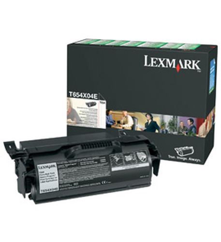 Lexmark T654X04E Cartouche de toner 1 pièce(s) Original Noir