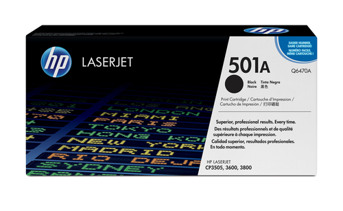 501A toner LaserJet noir authentique