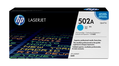 HP Color LaserJet Q6471A Cyan Print Cartridge with ColorSphere Toner