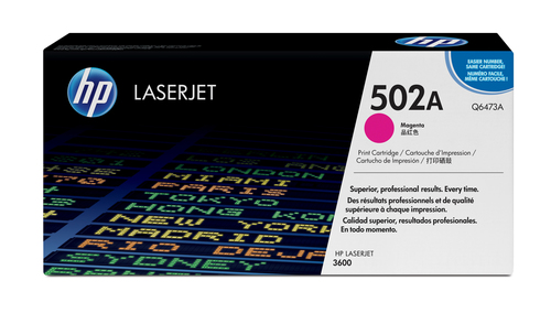 502A Magenta Original LaserJet Toner Cartridge