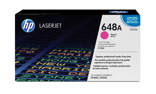 648A toner LaserJet magenta authentique