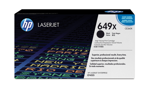 649X toner LaserJet noir grande capacité authentique