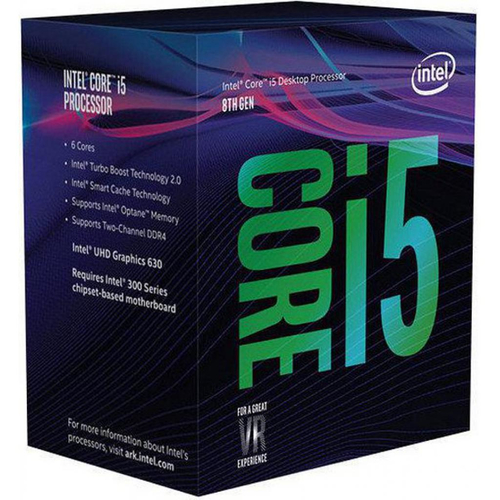 Intel Core i5-8600K processeur 3,6 GHz 9 Mo Smart Cache Boîte