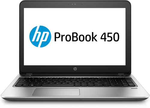 HP ProBook 450 G4 Ordinateur portable 39,6 cm (15.6") HD Intel® Core™ i5 de 7e génération 4 Go DDR4-SDRAM 500 Go HDD DOS gratuit Noir, Gris