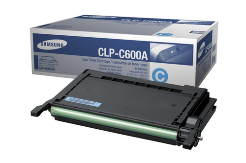 Samsung CLP-C600A Cartouche de toner 1 pièce(s) Original Cyan