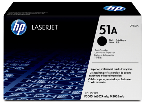 51A toner LaserJet noir authentique