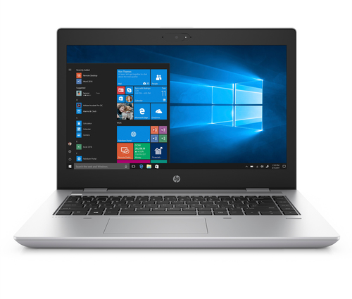 8th gen Intel® Core™ i5-8250U (6M Cache, 1.60 GHz), 4Go DDR4-SDRAM, 500Go HDD, 35.6 cm (14") HD 1366 x 768, Intel UHD Graphics 620, LAN, WLAN, HP Webcam camera, Windows 10 Pro 64-bit