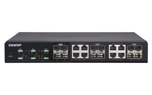 4x 10G SFP+, 8x 10G SFP+/RJ-45, 240 Gbps, 100-240V 50-60 Hz, 43x285x233 mm