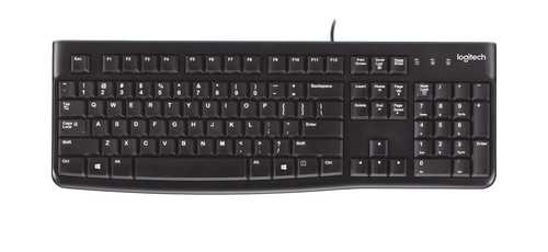 Logitech K120 clavier USB AZERTY Français Noir