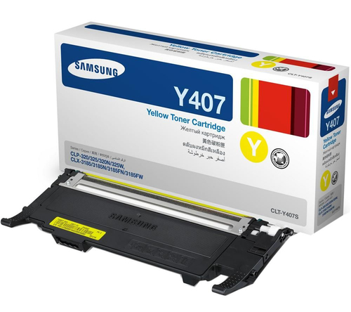 Samsung CLT-Y407S Cartouche de toner 1 pièce(s) Original Jaune