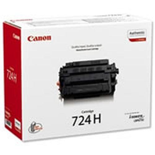 Cartouche toner noir haut rendement 724H