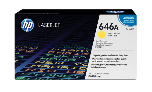 646A Yellow Original LaserJet Toner Cartridge