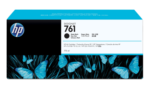 761 cartouche d'encre DesignJet noir mat, 775 ml