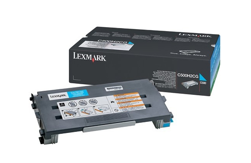 Lexmark C500H2CG Cartouche de toner Original Cyan