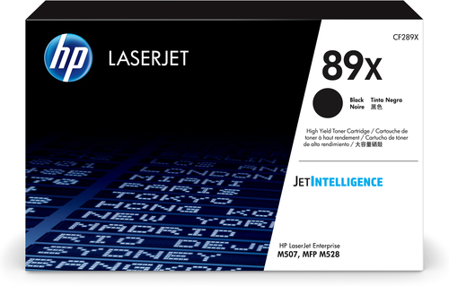 Toner noir LaserJet 89X authentique grande capacité