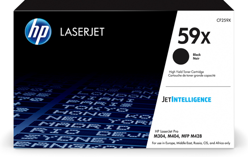 59X Toner noir LaserJet authentique grande capacité