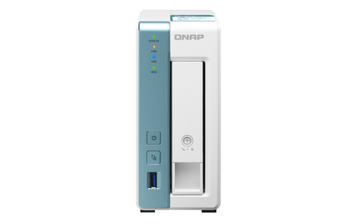 QNAP TS-131K serveur de stockage NAS Tower Ethernet/LAN Blanc Alpine AL-214