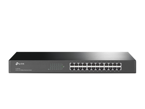 TP-LINK TL-SF1024 commutateur réseau Non-géré Fast Ethernet (10/100) Noir