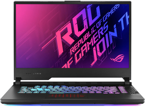 ASUS ROG Strix G512LU-HN080T notebook Ordinateur portable 39,6 cm (15.6") Full HD 10e génération de processeurs Intel® Core™ i7 32 Go DDR4-SDRAM 512 Go SSD NVIDIA® GeForce® GTX 1660 Ti Wi-Fi 6 (802.11ax) Windows 10 Home Noir