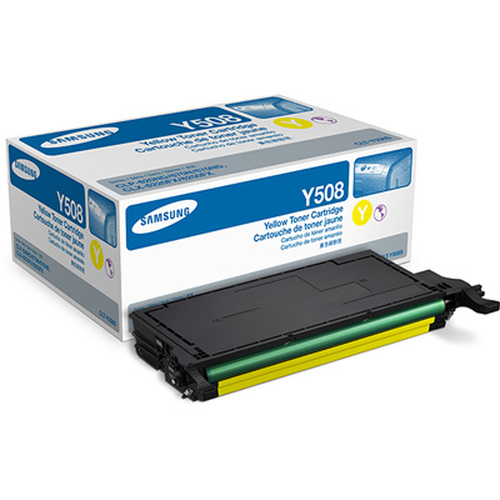 Samsung CLT-Y508S Cartouche de toner 1 pièce(s) Original Jaune