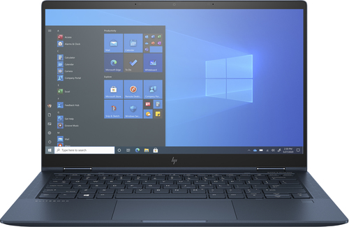 Ordinateur portable HP Elite Dragonfly G2, 13.3", écran tactile, Windows 10 Pro 64 – mise à niveau gratuite vers Windows 11 si disponible, Intel® Core™ i5, 8Go RAM, 256Go Disque SSD, FHD