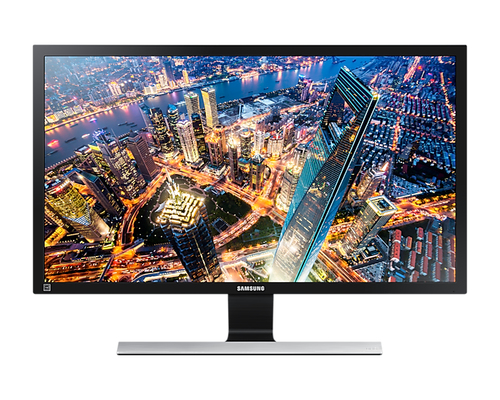 Samsung LU28E590DS/ZN écran plat de PC 71,1 cm (28") 3840 x 2106 pixels 4K Ultra HD Noir, Argent