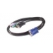 APC 1.8m KVM PS/2 Cable câble kvm Noir 1,8 m