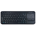 Logitech Touch Keyboard K400 clavier RF sans fil AZERTY Français Noir