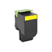 Lexmark 80C0S40 Cartouche de toner 1 pièce(s) Original Jaune