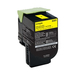 Lexmark 80C80Y0 Cartouche de toner 1 pièce(s) Original Jaune