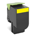 Lexmark 80C8XY0 Cartouche de toner 1 pièce(s) Original Jaune