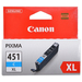 Canon CLI-451C Cartouche de toner 1 pièce(s) Original Cyan