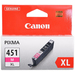 Canon CLI-451M Cartouche de toner 1 pièce(s) Original Magenta