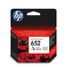 HP خرطوشة طباعة 652 Ink Advantage‏ أصلية ثلاثية الألوان