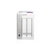 QNAP TS-231P serveur de stockage NAS Bureau Ethernet/LAN Gris, Blanc AL212