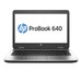 HP ProBook 640 G2 Portátil 35,6 cm (14") 6ª generación de procesadores Intel® Core™ i5 4 GB DDR4-SDRAM 500 GB Unidad de disco duro Wi-Fi 4 (802.11n) Windows 7 Professional Plata